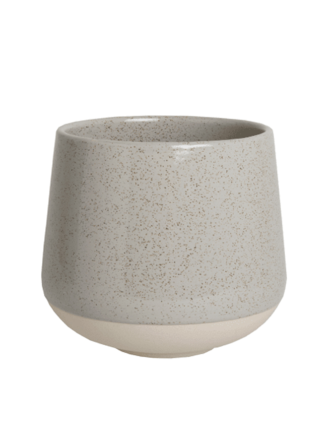 Split grijze pot ⌀ 12 cm