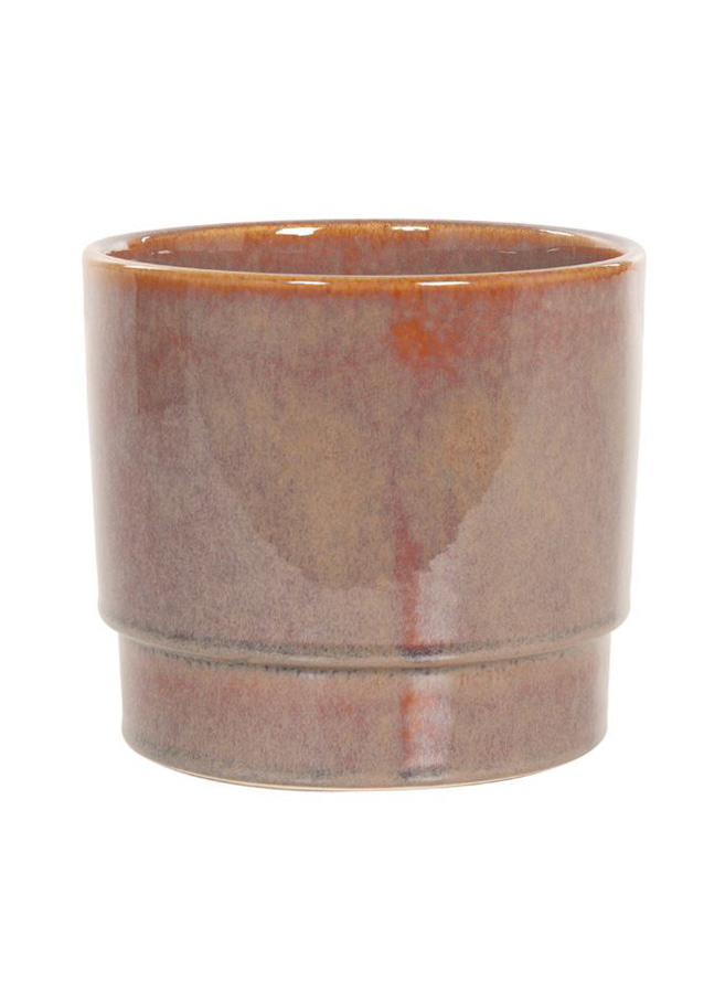 Roze gevlekte pot ⌀ 12,5 cm