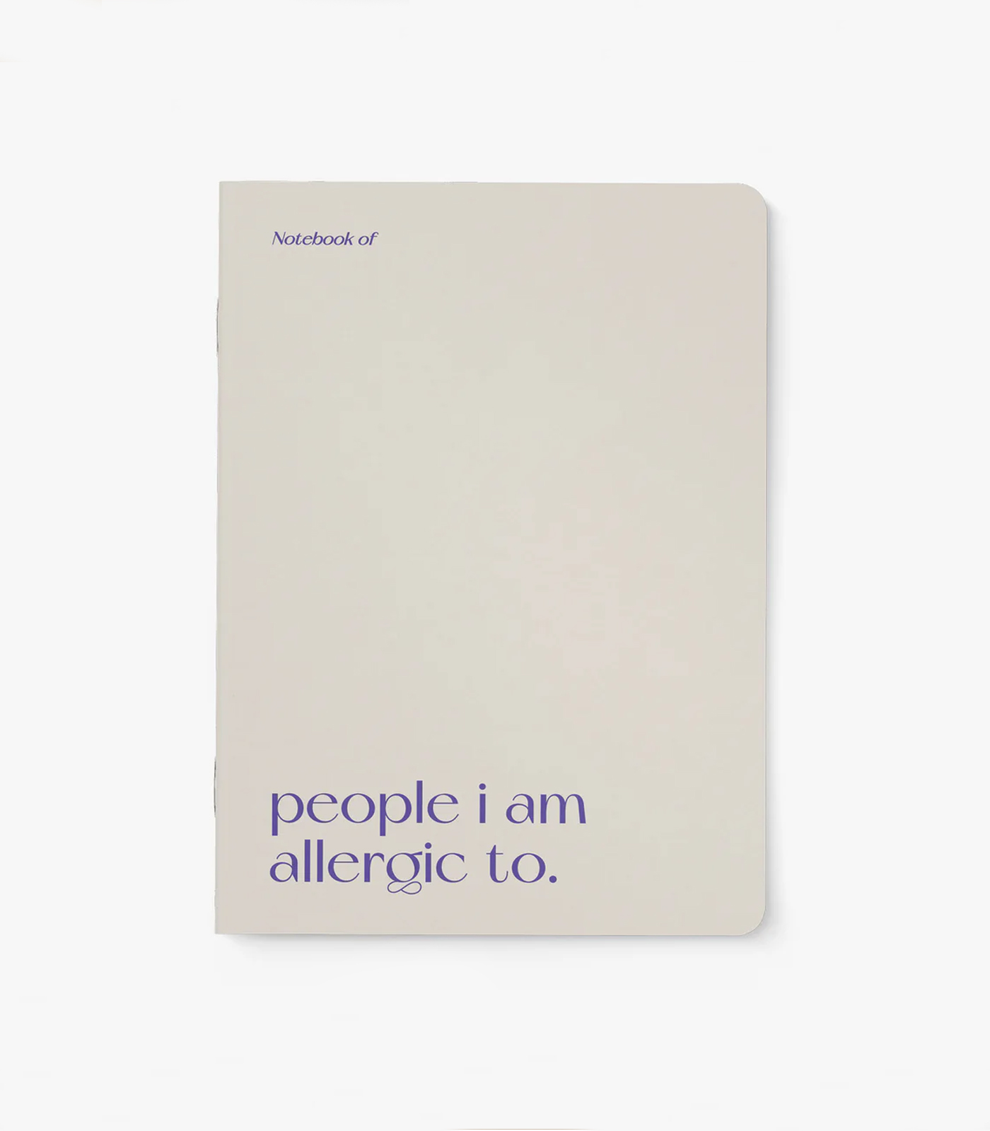 typealive-notebook-people-i-am-allergic-to
