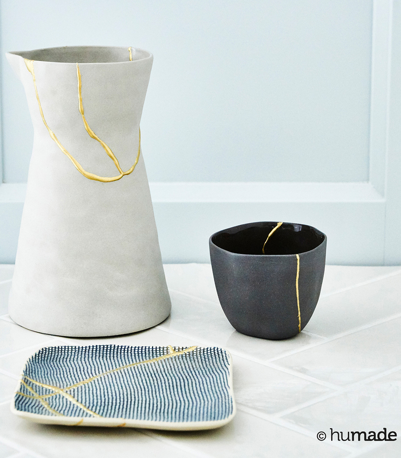 Kintsugi repair kit goud - Afbeelding 2