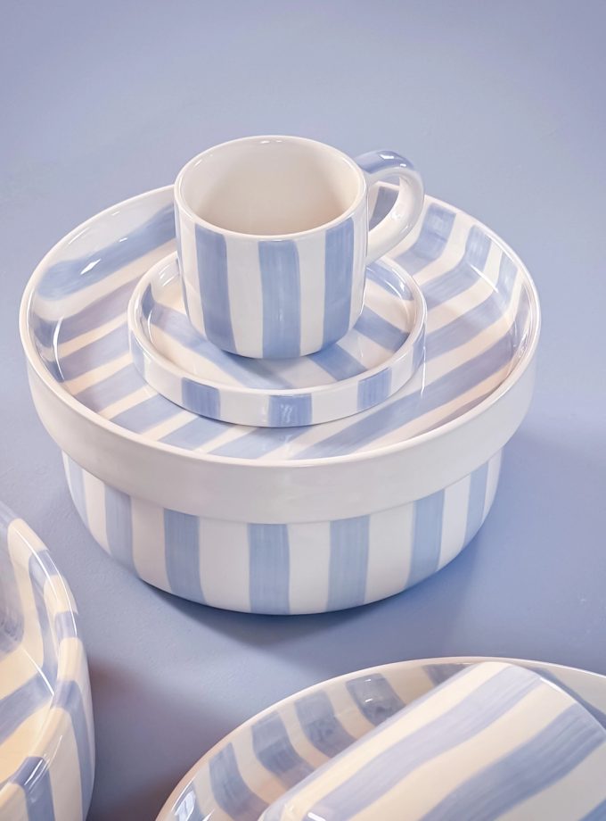 magazin minori espresso kopjes gestreept Morning Azzurro