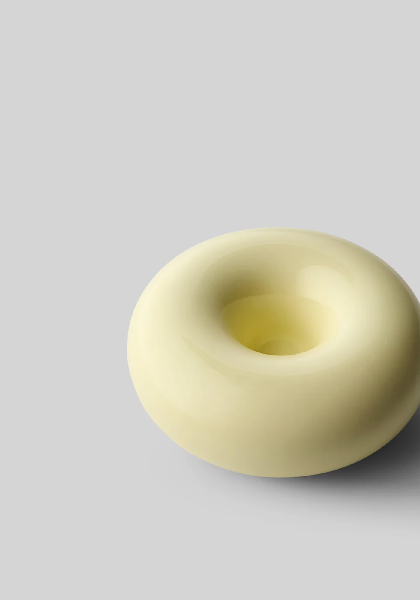 studio about bob candle holder small geel 2