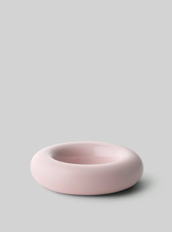 studio about candle holder bob donut pink 2