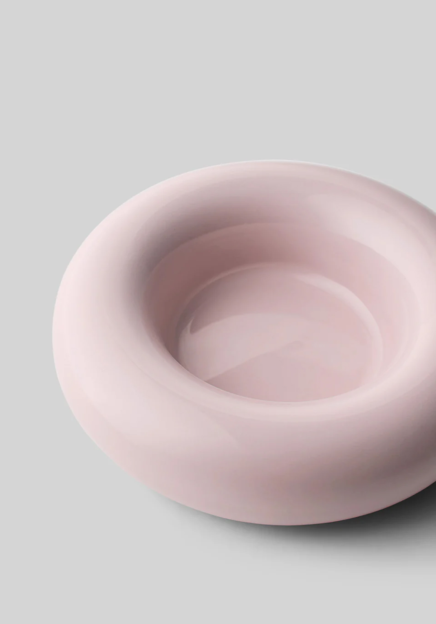 studio about candle holder bob donut pink 2