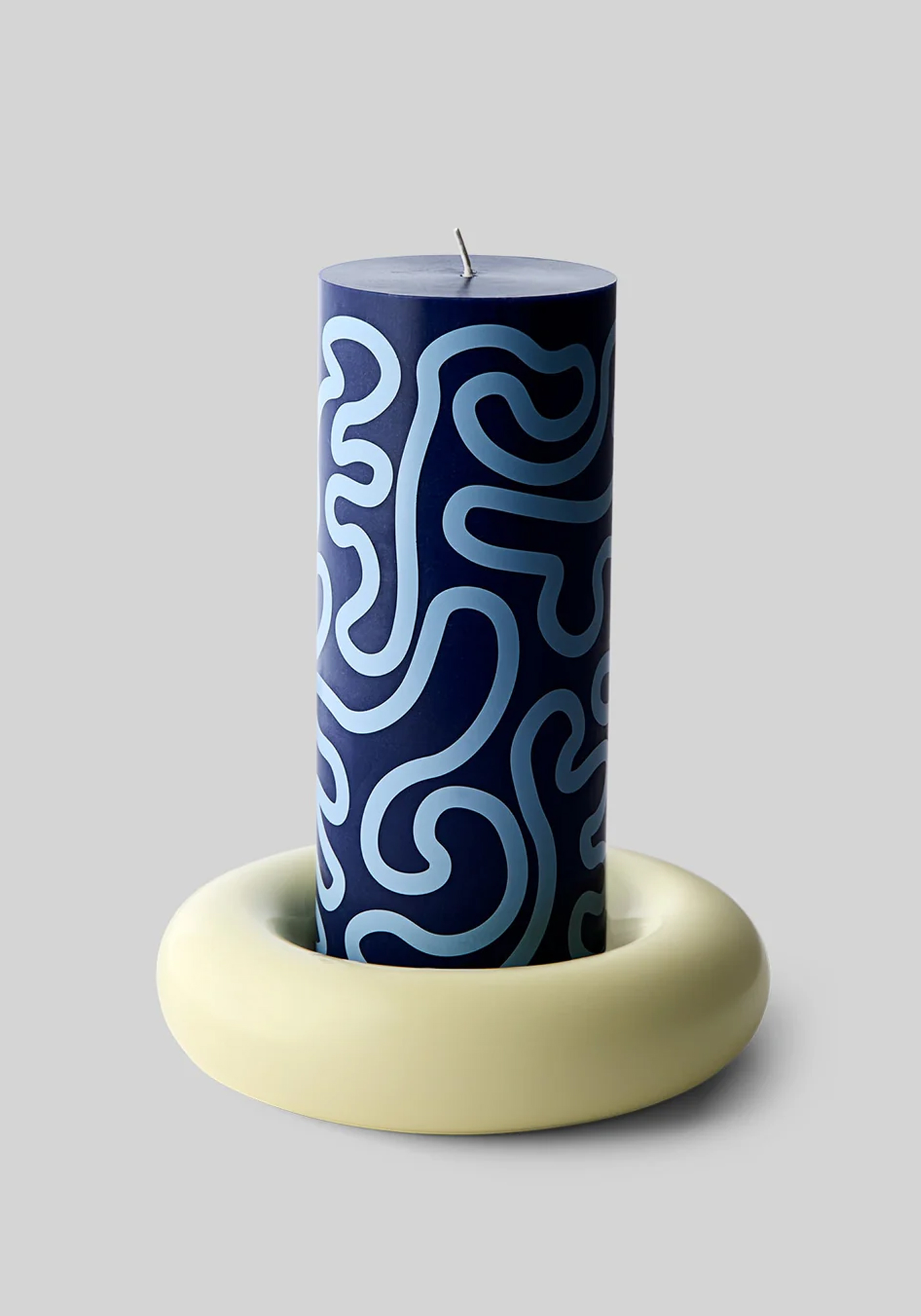 studio about candle holder bob donut yellow 2