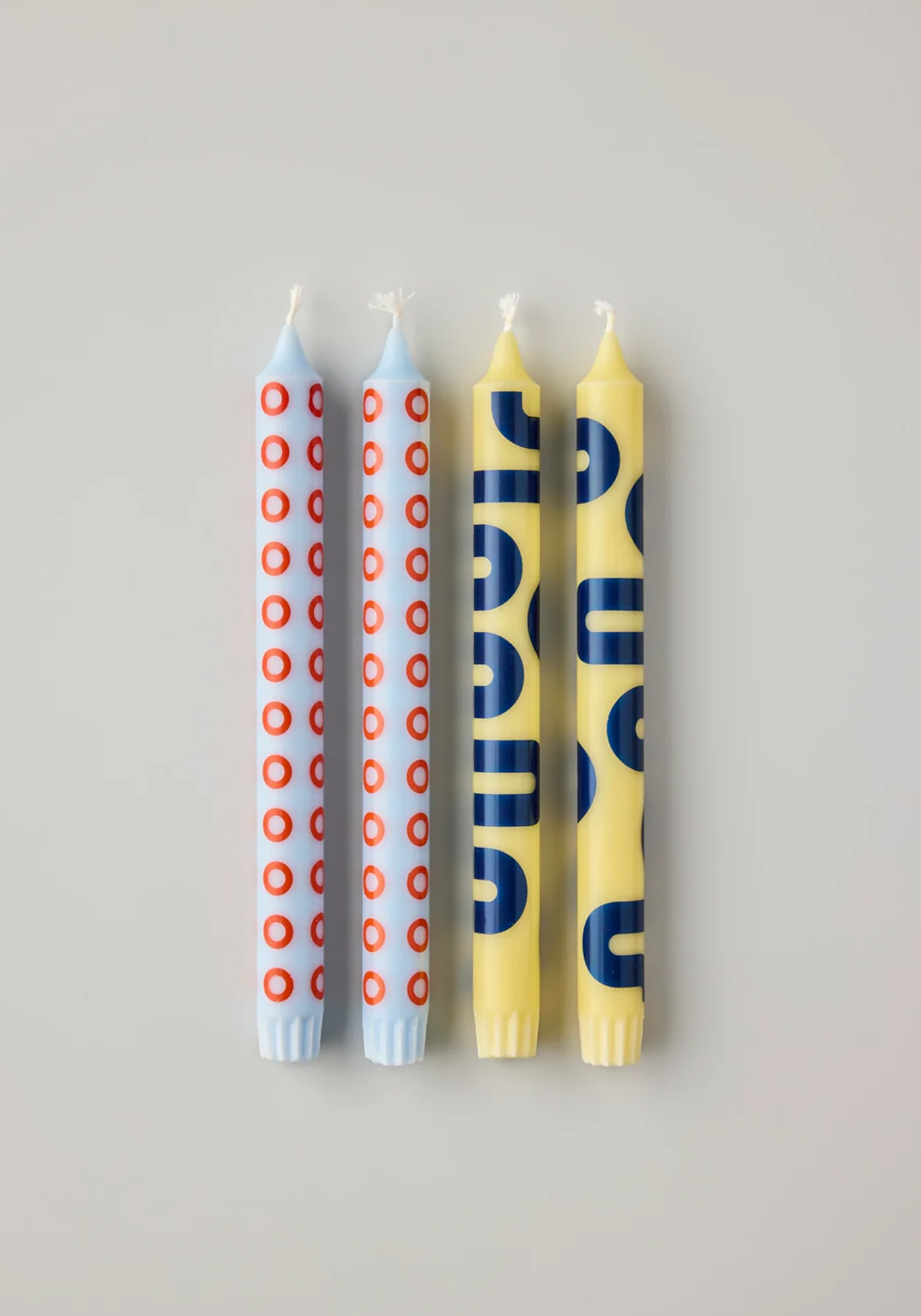 studio about kaarsenset geel blauw