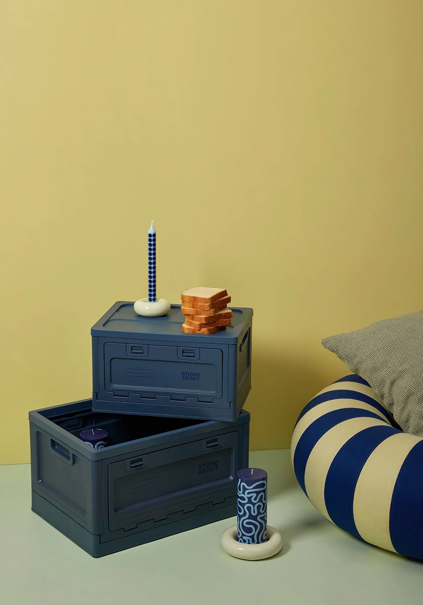 Box large donkerblauw - Afbeelding 2