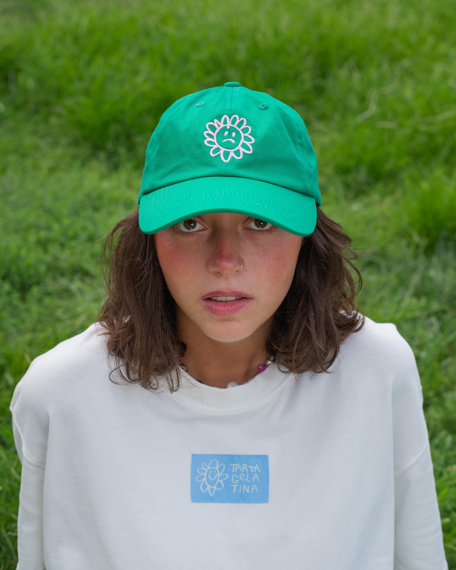 Silly-Flower-Cap-Green-Grass-TARTA-GELATINA-01