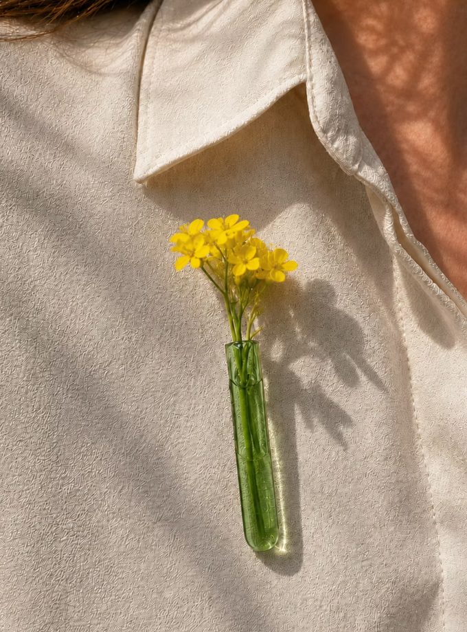 muurbloempjes-bloemenbroche-groen