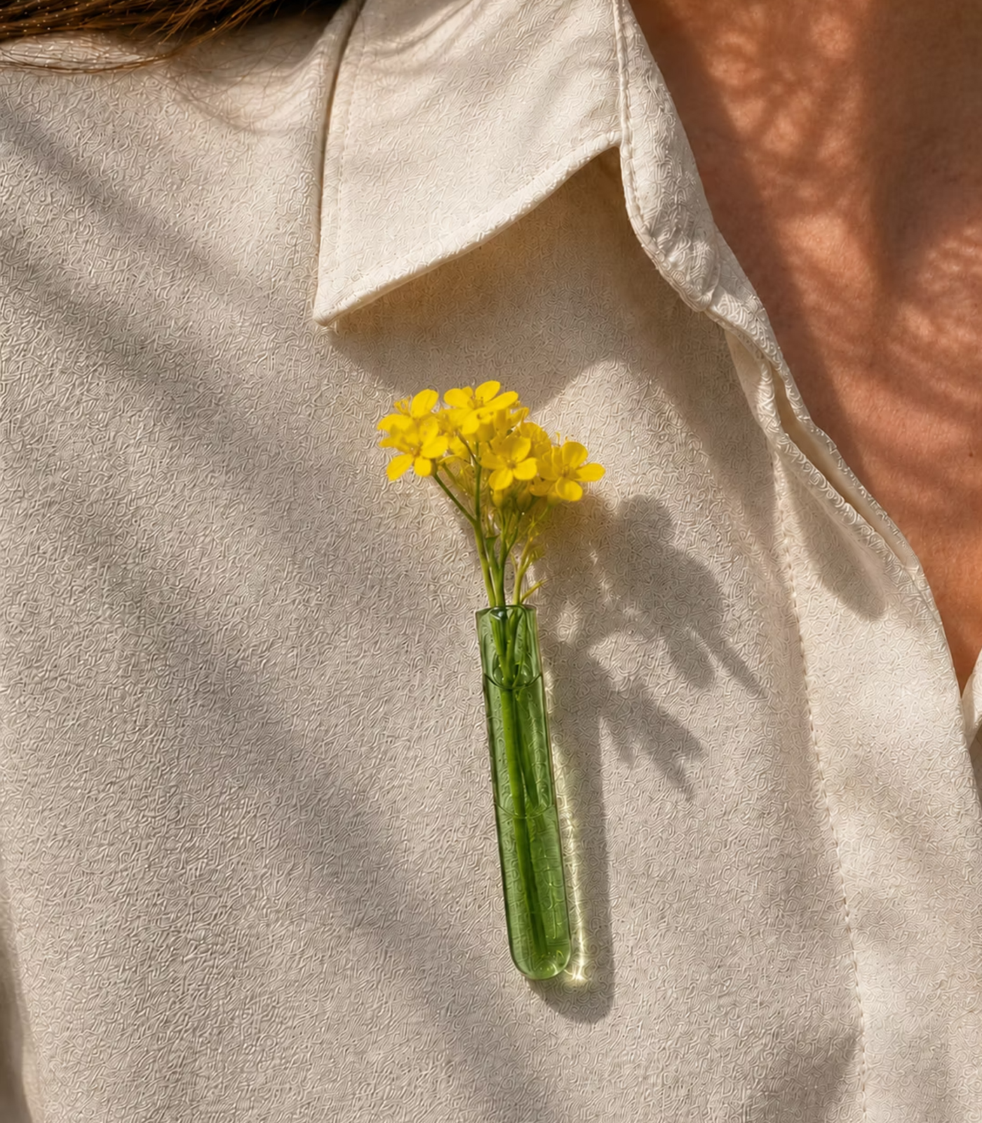 muurbloempjes-bloemenbroche-groen