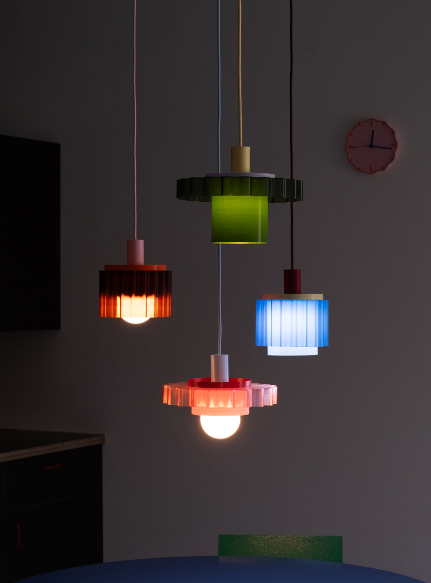 warren & laetitita gigi no 4 lamp blauw