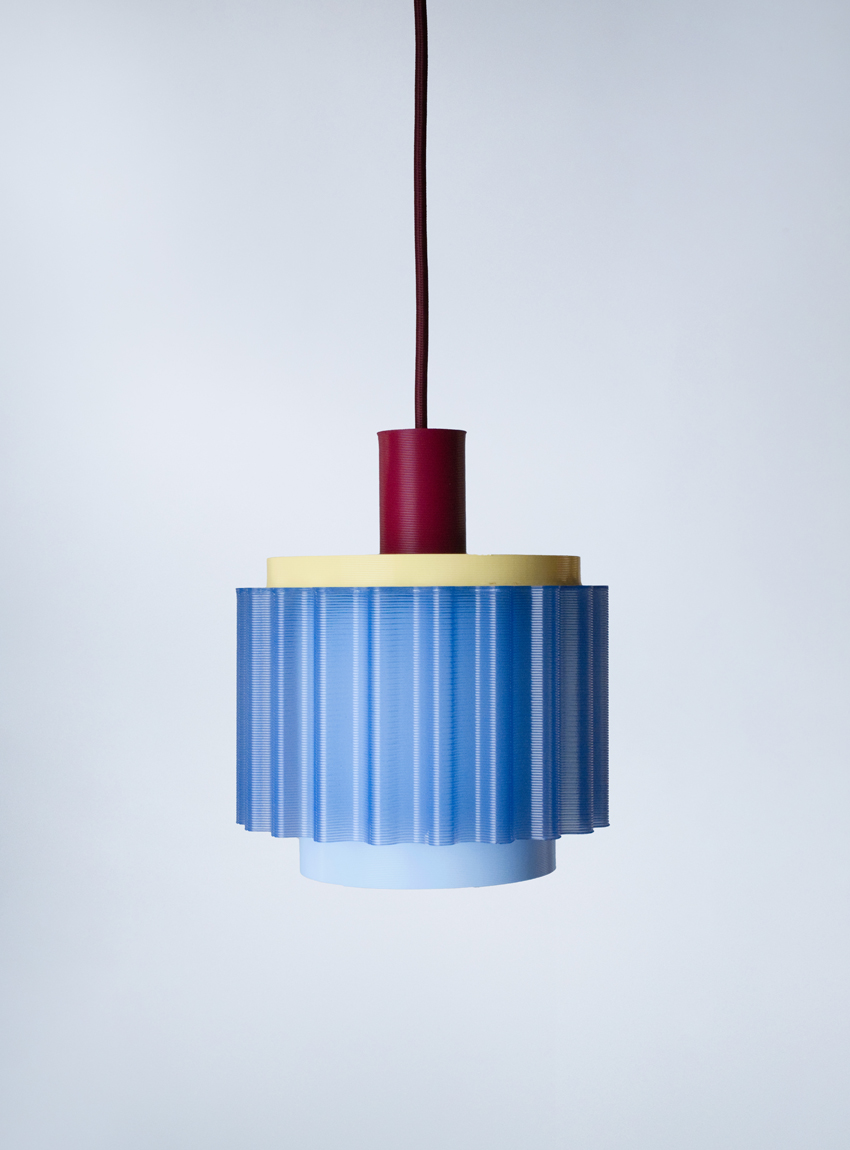 warren & laetitita gigi no 4 lamp blauw